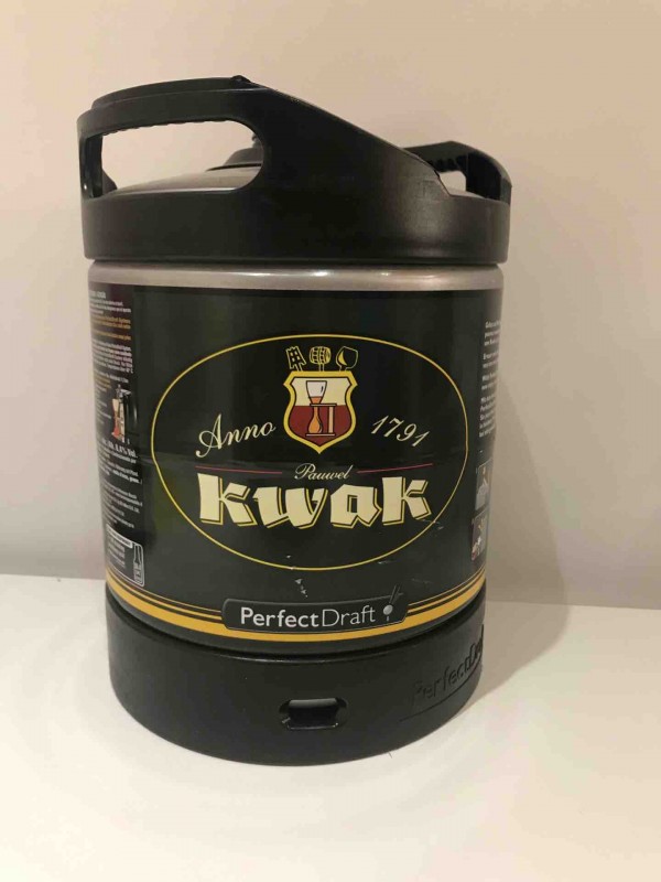 Kwak , perfect draft , bière belge ambrée de caractère aux saveurs de malt grillé et de caramel Aix en Provence