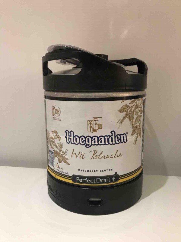 Hoegaarden,perfect draft , bière blanche